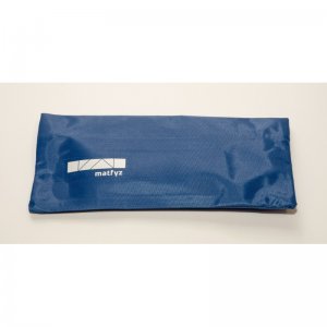 Pouzdro na psací potřeby, modré, logo Matfyz
