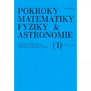 Pokroky matematiky, fyziky a astronomie (1), ročník 63 / 2018