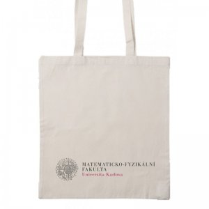 Bavlněná taška s logem MFF UK