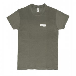 Tričko pánské - šedo-zelené